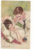 HARRISON FISHER - COUPLE - CAUGHT NAPPING - N. 862 (398) - Fisher, Harrison