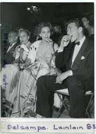 - Photo De Presse - Original, Jean Pierre AUMONT, Marie MONTEZ, Denise VERNAC, Grande Nuit De Paris, 02-07-1950, Scans. - Berühmtheiten