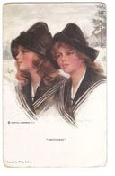 PHILIP BOILEAU - WOMEN - SNOWBIRDS N. 757 - 1910s (410) - Boileau, Philip