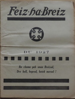 Feiz Ha Breiz. Du 1927. N° 11 - Zeitungen & Zeitschriften