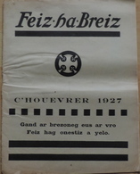 Feiz Ha Breiz. C'Houevrer 1927. N° 2 - Riviste & Giornali