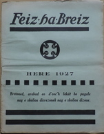 Feiz Ha Breiz. Here 1927. N° 10. - Revues & Journaux