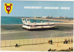 Arrivée De L'Hovercraft Reliant Boulogne - Dover Sur La Plage Du Portel - Aerodeslizadores