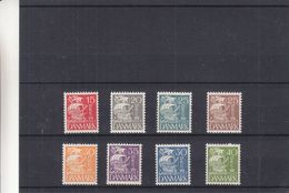 Danemark - Yvert 214 / 21 ** - 214 Type II - 215/21 Type I - Bateaux - Valeur 280 Euros - Unused Stamps