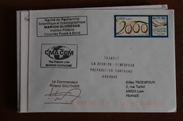 2000    -   MARION  DUFRESNE       ENVELOPPE  COMPLETE - Storia Postale