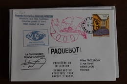 2000    -   MARION  DUFRESNE       ENVELOPPE  COMPLETE - Storia Postale