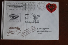 2000    -   MARION  DUFRESNE       ENVELOPPE  COMPLETE - Covers & Documents