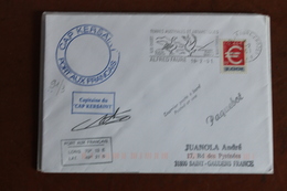 2001    -   CAP   KERSAINT      ENVELOPPE  COMPLETE - Storia Postale