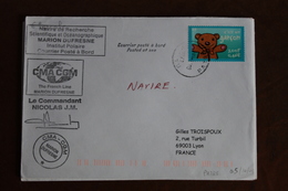 2001    -   MARION  DUFRESNE      ENVELOPPE  COMPLETE - Briefe U. Dokumente