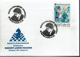 Schach Chess Ajedrez échecs - Ungarn Hungary - Budapest 22.10.1993 - Fischer - Schach