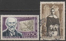 FRANCE 1961    N°1284/1287___ OBL VOIR SCAN - Used Stamps