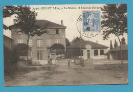 CPA 3066 - La Mairie Et L'Ecole De Garçons GENAY 01 - Non Classés