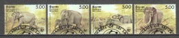 Sri Lanka 1986 Mi 753-756 WWF ELEPHANTS - Sri Lanka (Ceylon) (1948-...)