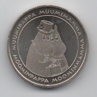 Finlande : Médaille Moomin PaPa+Mama By Tove Jansson 1914-2001 (Diamètre 27 Mm) - Andere