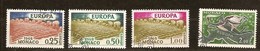 Monaco 1962 Yvertn° 571-573 Et PA 79 (°) Oblitéré Used Cote 3,95 Euro Cept - Oblitérés