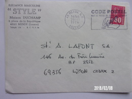 Lettre Du 28/11/1974 (grève Des PTT Du 23/10 Au 02/12/1974) - Otros & Sin Clasificación