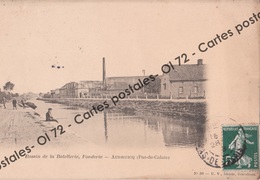 CPA - Pas De Calais > Audruicq - Bassin De La Batellerie Fonderie - Animée - Audruicq