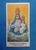 SANTINO HOLY CARD MADONNA DEL PETTORUTO - Devotion Images