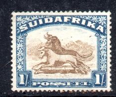 T770 - SUD AFRICA , 1 Scellino Con Filigrana Antilope CAPOVOLTA INVERTED  ** MNH - Ungebraucht