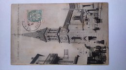 Carte Postale (t4) Ancienne De Garches Les Gonesses , L église Et La Poste - Garges Les Gonesses