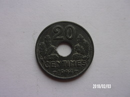 20 Centimes - 1942 - KM 900 - 20 Centimes