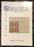 Raritan Catalog Up Coming Auction #77,Mar 2-3,2017,Rare Russia,Errors & Worldwide Rarities - Catalogi Van Veilinghuizen