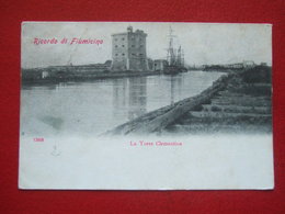 ITALIE - FIUMICINO - RICORDO DI FIUMICINO - " LA TOUR CLEMENTINA " - + CACHETS....1907. - Fiumicino