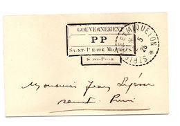 Saint Pierre Et Miquelon 1926  - Gouvernement PP - Usados