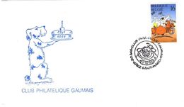 BELGIQUE 2578 FDC 1er Jour Enveloppe CUBITUS Dommel DUPA Cachet Saint-Mard Comics Bande Dessinée Journal TINTIN 5 - Bandes Dessinées