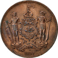 Monnaie, BRITISH NORTH BORNEO, Cent, 1889, Heaton, Birmingham, SUP+, Bronze - Colonies