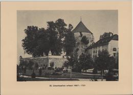 Solothurn - St. Ursenbastion Erbaut 1667-1721 - Andere & Zonder Classificatie