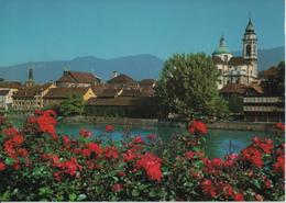 Solothurn - Partie An Der Aare Mit St. Ursen-Kathedrale - Andere & Zonder Classificatie