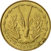 Monnaie, West African States, 5 Francs, 1978, Paris, SUP - Côte-d'Ivoire