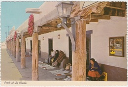 Porch At La Placita Dining Room, Old Town, Albuquerque, New Mexico, Unused Postcard [20961] - Albuquerque