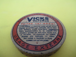 Boite Métallique Ancienne/VICKS Vaporus /échantillon Gratuit/Kosteloos Staal/Belgique//Vers 1930-1950 BFPP176 - Scatole