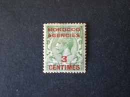 Great Britain BRITISH MOROCCO Angleterre 1935 -1936 Great Britain Postage Stamps Overprinted "MOROCCO AGENCIES" RED - Levant Britannique