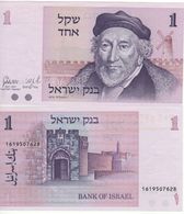 ISRAEL  1  Sheqel     P43   " Sir Moses Montefiore  + Jaffa Gate At Back "   1978    UNC - Israël