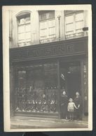 +++ CPA - Photo Carte - Foto Kaart - DOUR Et Environs - A Situer - Commerce Magasin Chaussures "A L'Usine" // - Dour