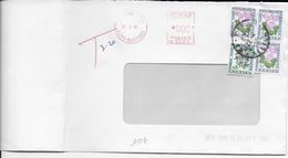 TAXE FLEURS - 1981 - ENVELOPPE De CANNES Avec EMA à 0 ! => VICHY - 1960-.... Storia Postale