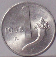 Repubblica Italiana 1 Lira 1958 - 1 Lira