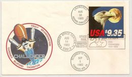 UNITED STATES  Eagle FDC - Andere & Zonder Classificatie