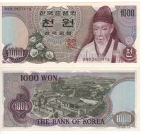 South KOREA   1'000 Won    P44  (ND  1975)   UNC - Korea, Zuid