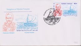 Célébrités Navigateur : Papeete (Polynésie Française) Rodolphe Tuko Harry Williams La Navigation En Polynésie - Other