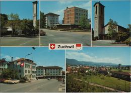 Zuchwil SO - Multiview - Photo: Rud. Suter - Autres & Non Classés
