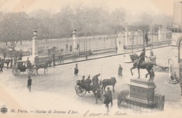 PARIS  75   CPA STATUE DE JEANNE D'ARC - District 13