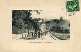 CPA - BRAY-et-LU (78) - Aspect De La Grande-Rue En 1912 - Bray-et-Lû