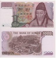 South KOREA   1'000 Won    P47  (ND  1983)   UNC - Korea, South