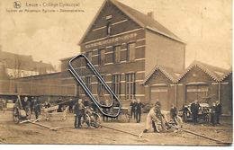 CPA / PK / AK   -  LEUZE  Collège épiscopal  - Section De Mécanique Agricole - Leuze-en-Hainaut