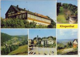 KLINGENTHAL  SPORT HOTEL WALDGUT GROSSE ASCHBERG SCHANZE STEINÖBRA PLATZ DER EINHEIT - Klingenthal