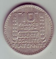 10 Francs Turin - 1934 - TB - 10 Francs